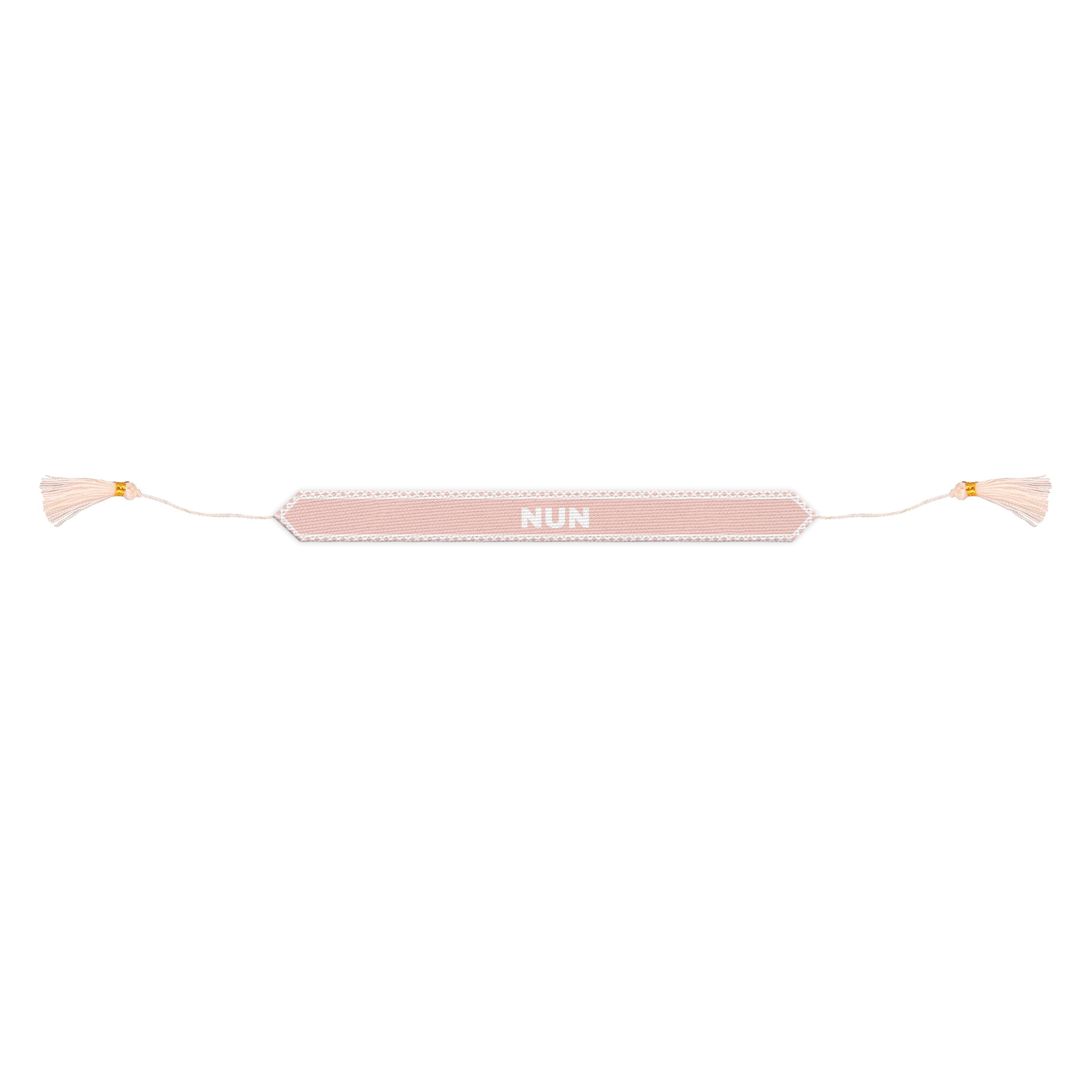 Nun woven bracelet