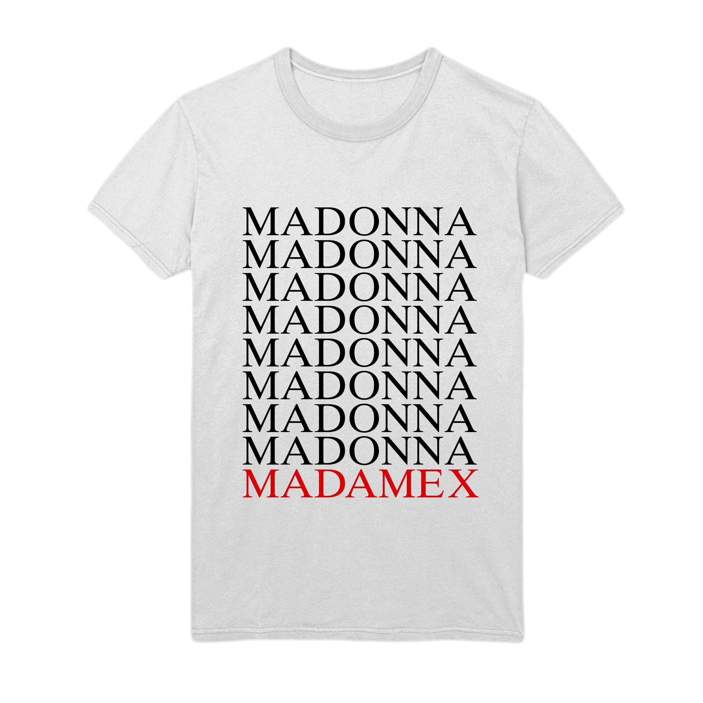 Madonna Madame X logo tee - white